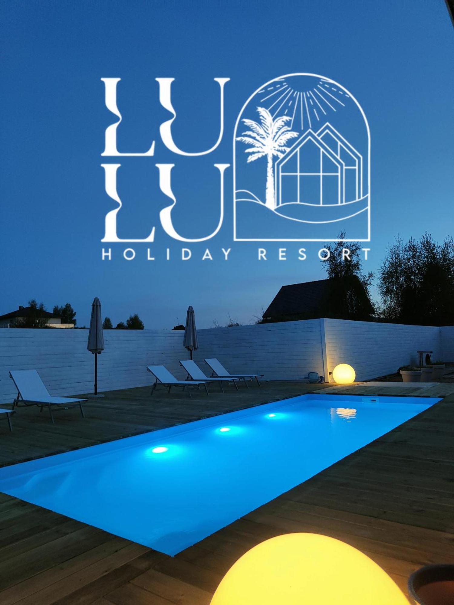 Lulu Holiday Resort Domki Z Podgrzewanym Basenem Mielno  Eksteriør billede